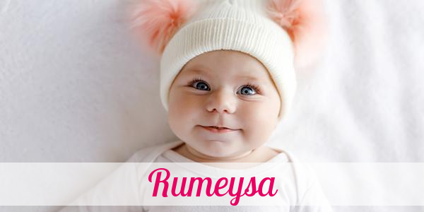 Namensbild von Rumeysa auf vorname.com