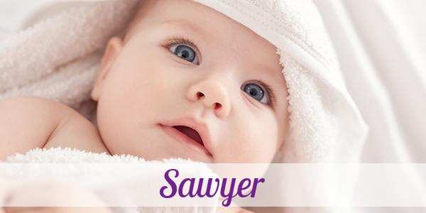 Namensbild von Sawyer auf vorname.com