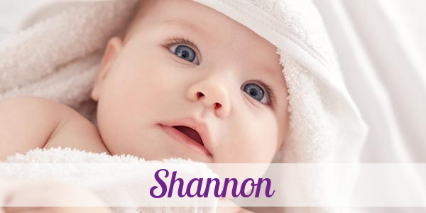 Namensbild von Shannon auf vorname.com
