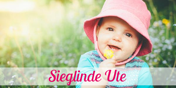 Namensbild von Sieglinde Ute auf vorname.com
