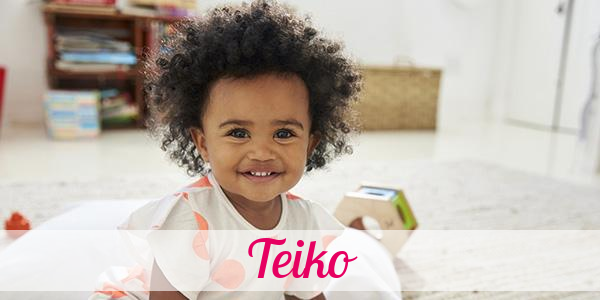 Namensbild von Teiko auf vorname.com
