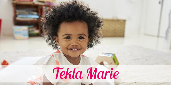 Namensbild von Tekla Marie auf vorname.com