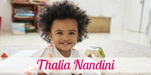 Namensbild von Thalia Nandini auf vorname.com