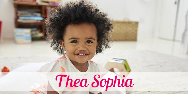 Namensbild von Thea Sophia auf vorname.com
