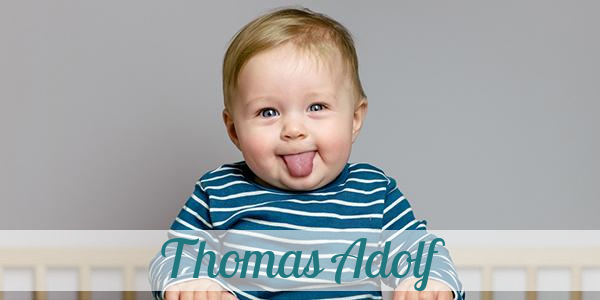 Namensbild von Thomas Adolf auf vorname.com