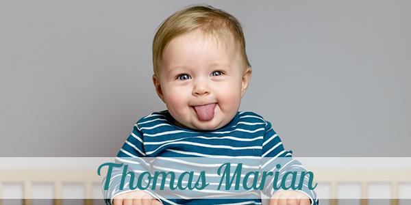 Namensbild von Thomas Marian auf vorname.com