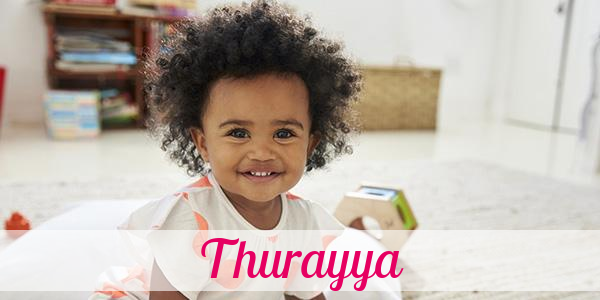 Namensbild von Thurayya auf vorname.com
