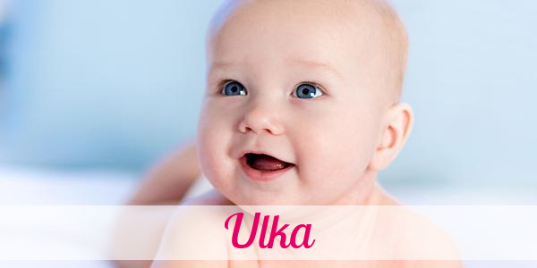 Namensbild von Ulka auf vorname.com
