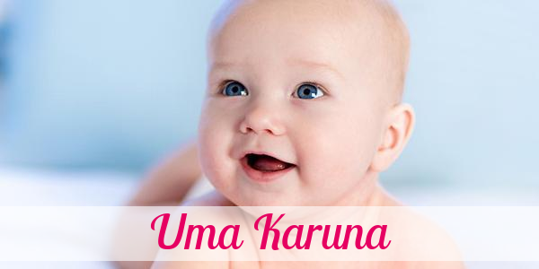 Namensbild von Uma Karuna auf vorname.com