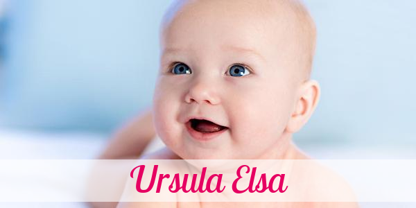 Namensbild von Ursula Elsa auf vorname.com