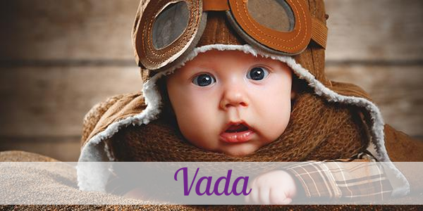 Namensbild von Vada auf vorname.com
