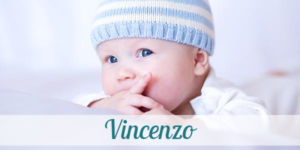 Namensbild von Vincenzo auf vorname.com