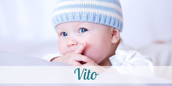 Namensbild von Vito auf vorname.com