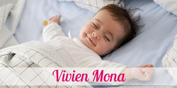 Namensbild von Vivien Mona auf vorname.com