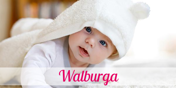 Namensbild von Walburga auf vorname.com