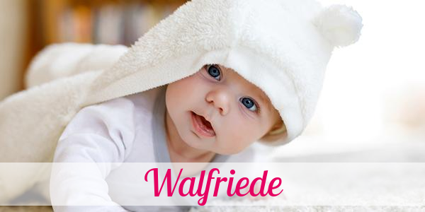 Namensbild von Walfriede auf vorname.com
