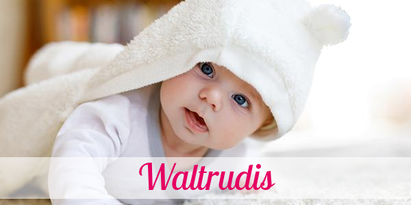 Namensbild von Waltrudis auf vorname.com