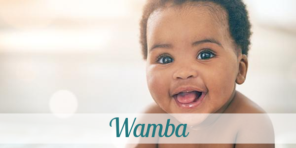 Namensbild von Wamba auf vorname.com