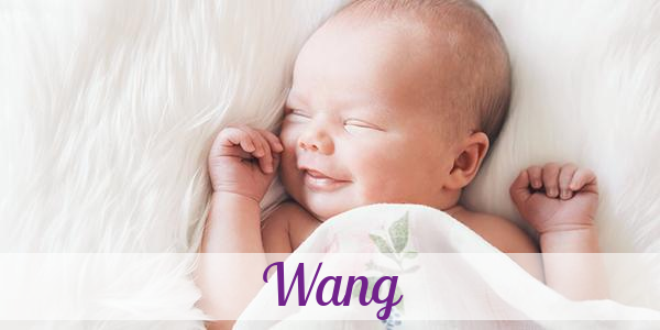 Namensbild von Wang auf vorname.com