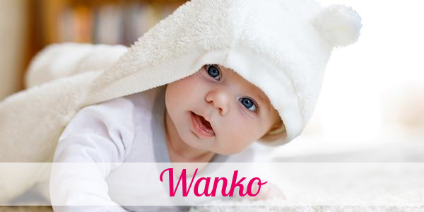 Namensbild von Wanko auf vorname.com