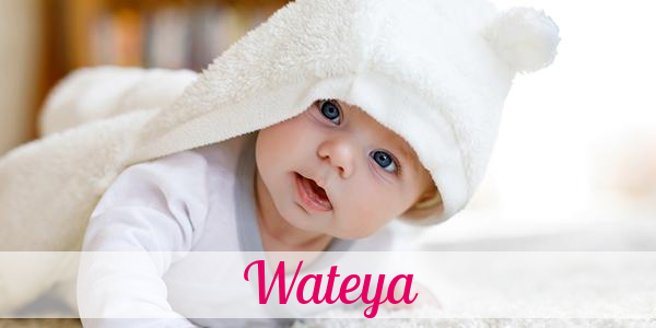 Namensbild von Wateya auf vorname.com