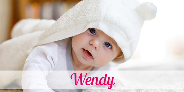Namensbild von Wendy auf vorname.com