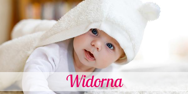 Namensbild von Widorna auf vorname.com