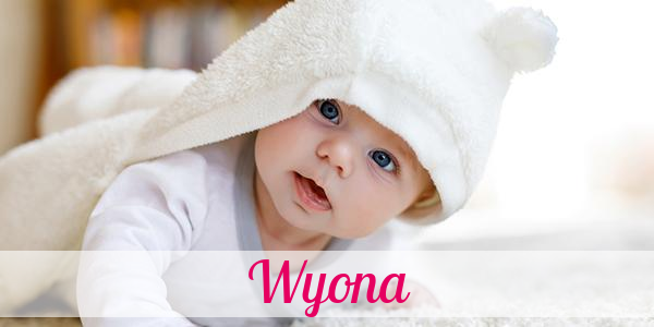 Namensbild von Wyona auf vorname.com