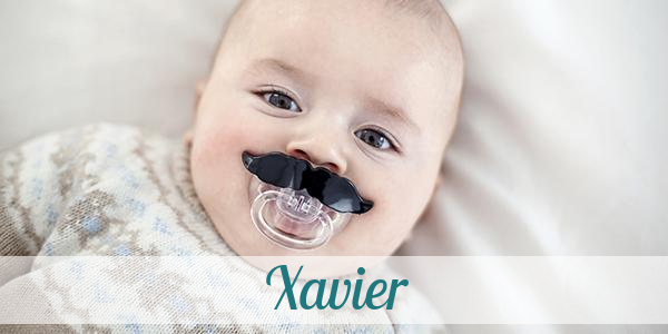 Namensbild von Xavier auf vorname.com
