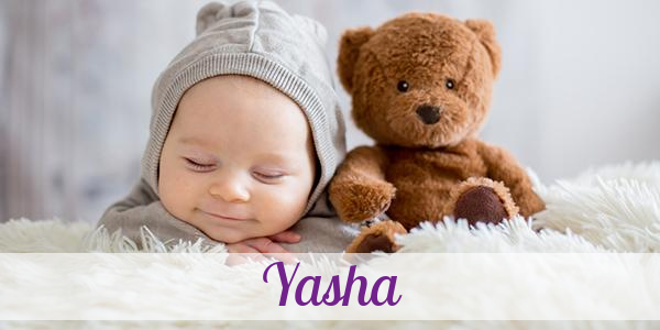 Namensbild von Yasha auf vorname.com