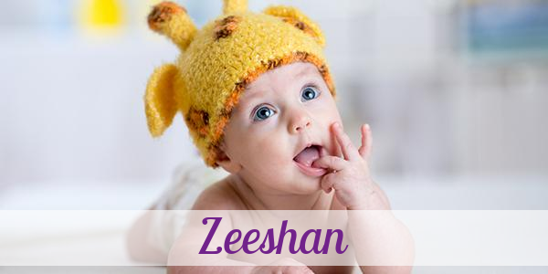 Namensbild von Zeeshan auf vorname.com