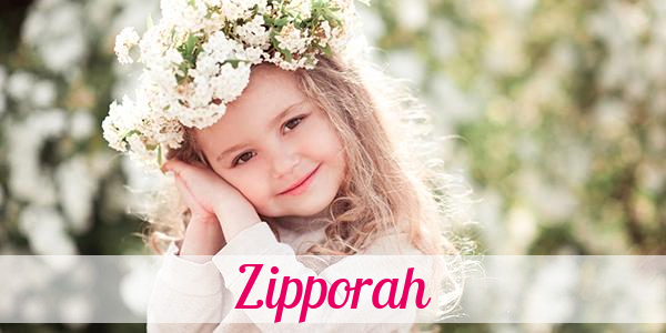 Namensbild von Zipporah auf vorname.com